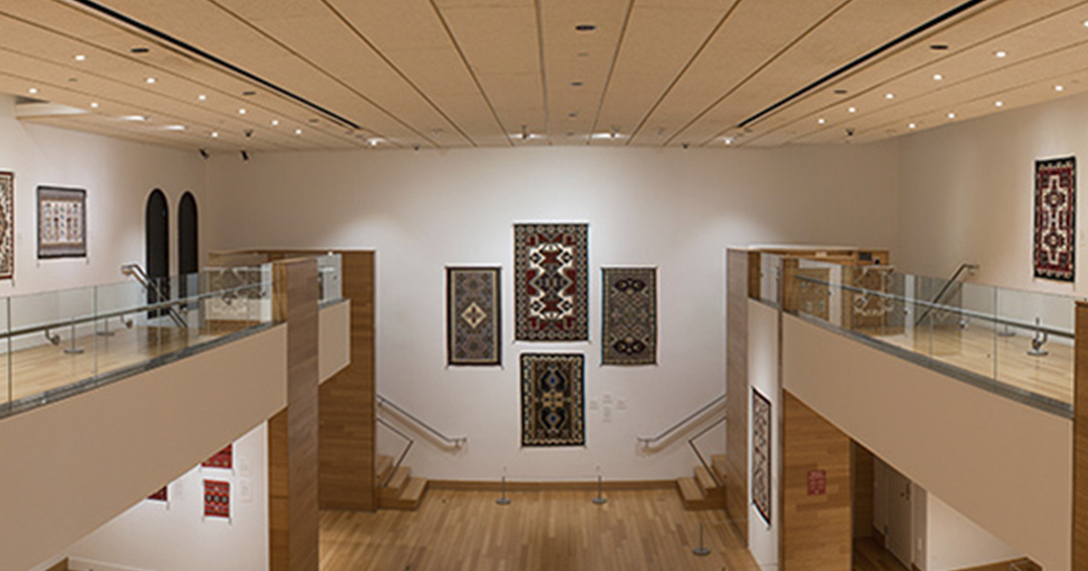 Head to the Heard Museum to see the work of contemporary navajo weavers on exhibit.