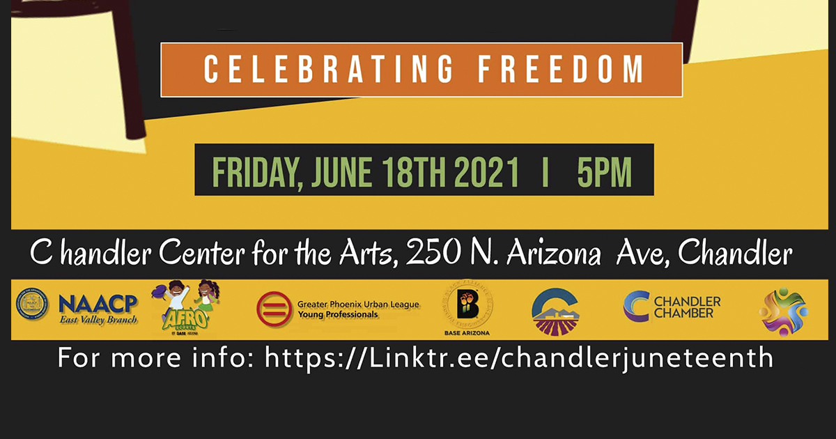 Chandler For Change will kickoff Freedom Week with events all around Chandler!