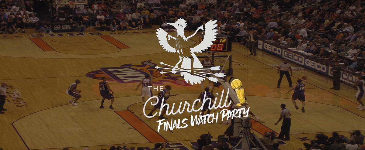 Watch the Finals in the Churchill Courtyard!
