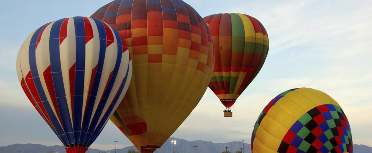 The Arizona Balloon Classic is your chance to see the sky filled with up to 25 balloons, including special shapes!