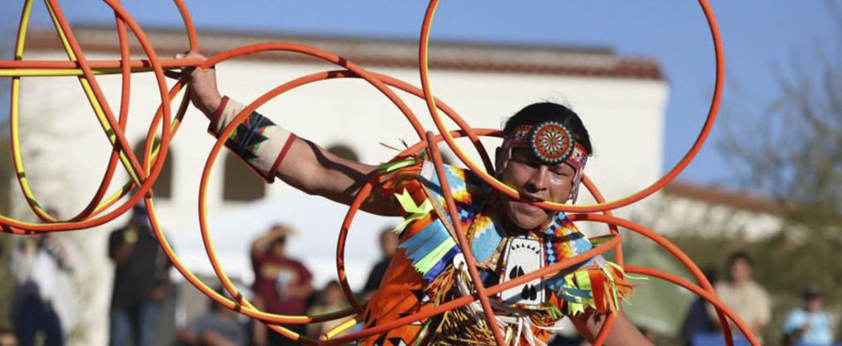 Top hoop dancers will compete at the Heard Museum for the prestigious World Champion title and cash prizes.