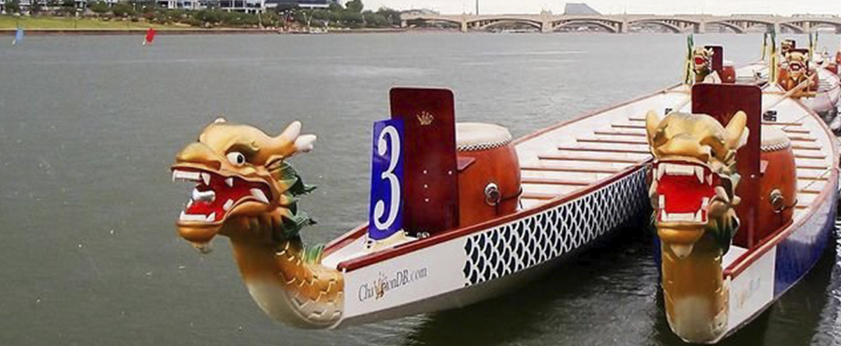 Watch water-sport athletes compete for the gold at the Arizona Dragon Boat Festival!